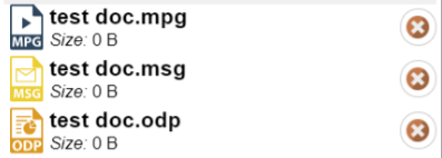 mpg, msg, odp icons